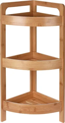 Obrázok produktu pre Kúpeľňová polica Bathroom Solutions, bambus, 23x23x61 cm, hnedá