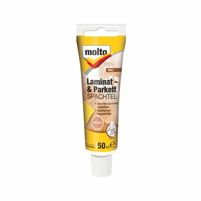 Productafbeelding van Molto laminaat- en parketvuller, bruin, kant-en-klaar, 0,05 liter, pasta, vulmiddel, vloer