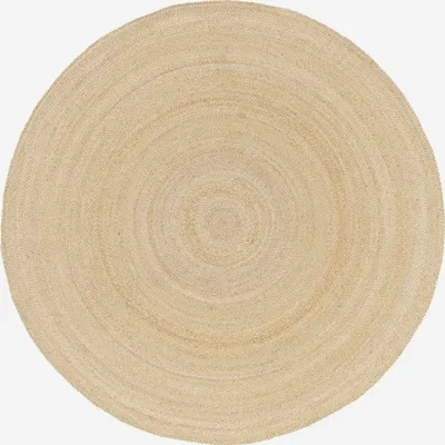 Produktbild von sweeek - Indoor Teppich rund aus Jute, naturfarben