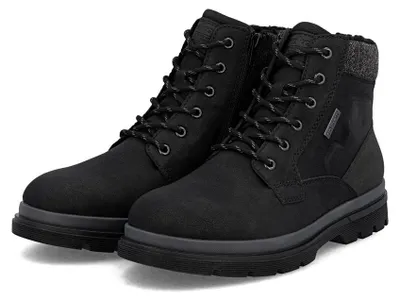 Produktbild von Rieker Herrenschuhe Warmfutter Schnürstiefel Schwarz Freizeit
