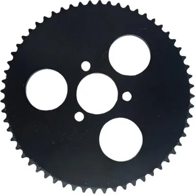 Produktbild von Kettenrad Ritzel Zahnrad Antriebsrad 60 Zähne 25H Kette InnenØ 26,5 mm schwarz