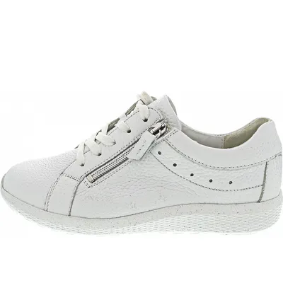 Produktbild von Waldläufer Schnürhalbschuhe in weiss/weiss kombi, Gr. 5