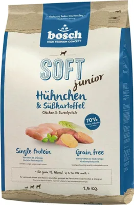 A bag of dog food.