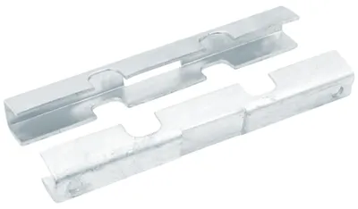 Produktbild von ALBERTS Mattenverbinder Doppelstab-Gittermatten, fvz., m.Schrauben aus Edelstahl M10x30mm