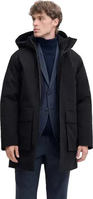 Zdjęcie produktu dla Jack & Jones 12280904_2161_M, Kurtka z futrzanym kapturem, Uni , Dorosły, Zamek błyskawiczny, Poliester, Czarny