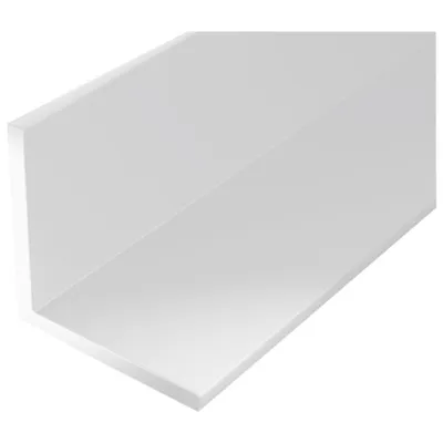 Produktbild von GAH Alberts Winkelprof. gleichsch., ungelocht L2000x B25x H25x S1, 5mm Kunststoff weiß