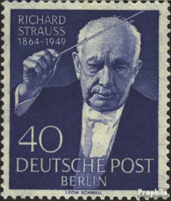 Produktbild von Briefmarken Berlin (West) 1954 Mi 124 (kompl.Ausg.) gestempelt Strauss