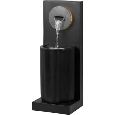Produktbild von dobar Gartenbrunnen "Hanuman" mit LED, Beleuchtung Wasserfall