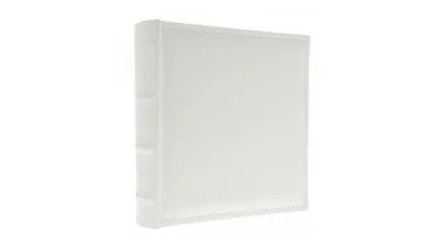 Image de Album photo en simili cuir 10x15/500 photos BLANC