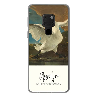Produktbild von MuchoWow® Handyhülle Schutzhülle Hülle für Huawei P40 Lite Der gefährdete Schwan - Asselijn - Alte Meister Silikon Softcase Handy Hülle - Handy