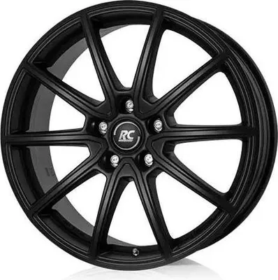 Produktbild von 16 Zoll Alufelge RC Design RC32 16"x6.5" 5x112 PCD ET33 57,1mm Felge Matt Schwarz