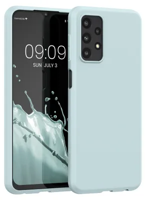 Produktbild von kwmobile Handyhülle für Samsung Galaxy A23 4G / 5G Hülle - TPU Case - Kabelloses Laden - Schutzhülle Cover in Cool Mint