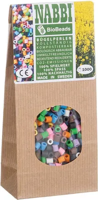 Produktbild von Nabbi® Biobeads Ø 5 mm, 1.000 Stk. 10 Farben Mix