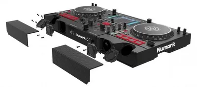 Productafbeelding van Numark Mixstream Pro+ - Onafhankelijke DJ-controller met ingebouwde muziekspeler