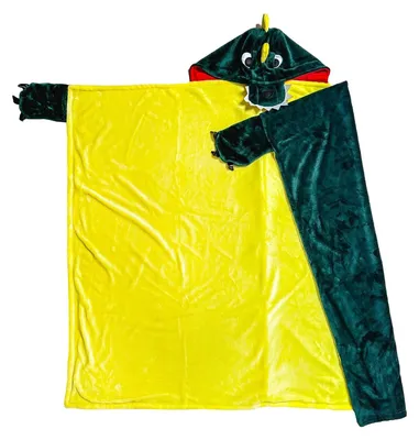 Produktbild von Sehr weiche Fleece-Decke in Grün (110 x 140 cm)