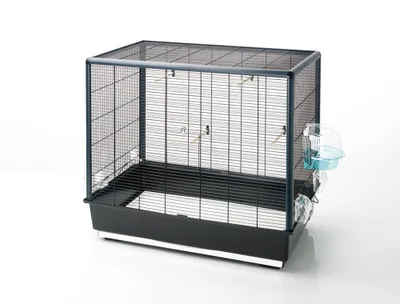 Image de Savic Primo 60 cage à oiseaux noir noir One Size