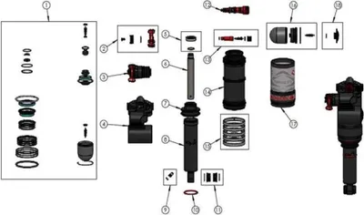 Image de Dvo Topaz Gen 3 kit de service argent argent One Size