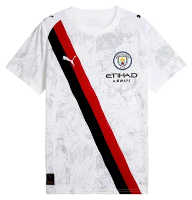 Produktbild von Puma - "KidSuper" Auswärts-Trikot für Kinder GT17545 (158) (Weiß/Schwarz)