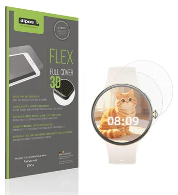 Immagine prodotto di 2x Pellicola protettiva opaca per Parsonver LW51 Protezione Antiurto Anti-Shock