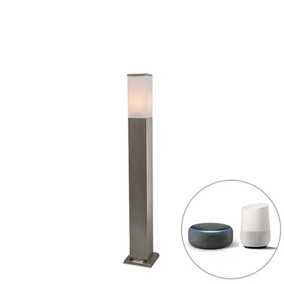 Produktbild von Smart Außenleuchte 80 cm Stahl inkl  Wifi P45 Malios