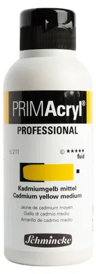 Schmincke 250ml PRIMAcryl Kadmiumgelb mittel Acryl  13 211 027, KI-generiertes Bild
