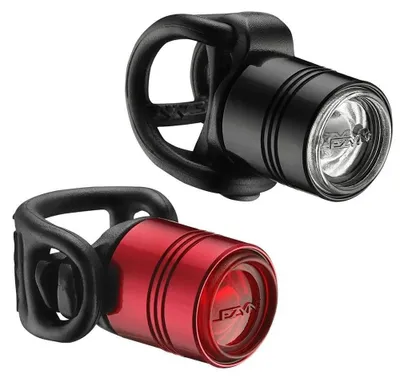 Produktbild von Lezyne Femto Drive Red Front 15 lm / Rear 7 lm Fahradlichterset