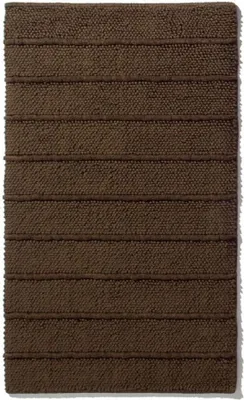 Produktbild von Batex Badematte Badteppich Badvorleger Duschvorleger Badezimmerteppich 65x110cm Joy braun