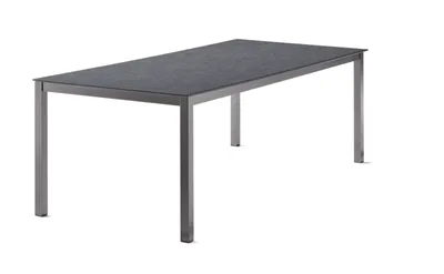 Produktbild von Tischgestell >Loft Polytec< in Anthrazit, Aluminium - 217x73x98cm (BxHxT)