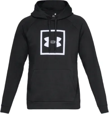 Produktbild von Under Armour Rival Fleece Logo Hoodie schwarz/weiss S