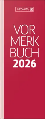 Produktbild von 2026 Brunnen Vormerkbuch 785 108×297 mm Papier rot