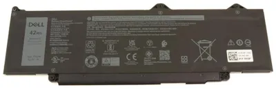 Imagen del producto de Batería DELL / 3 celdas / 42Wh / LI-ION / Compatible con los modelos Latitude 3340/3440/3450/3540/3550/5340/5350/5440/5450 y Precision