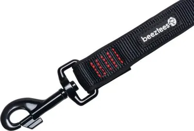 Produktbild von Beeztees Parinca Premium - Hundeleine - Nylon - schwarz - 200 cm x