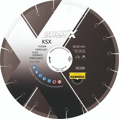 Obrázek produktu pro Samedia KSX 350x30,0/25,4 Diamantový řezný kotouč