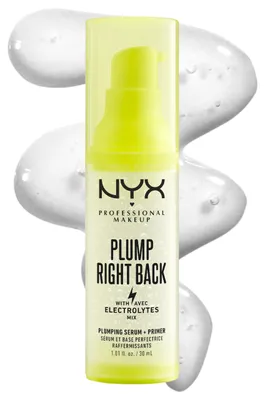 Produktbild von NYX Professional Makeup Plump Right Back, Universalhülle, Feuchtigkeitsspendend, Glättend, Transparent, Clear, Pumpenflasche, Creme