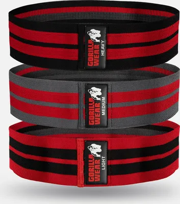 Zdjęcie produktu dla Gorilla Wear Opaski na pośladki - Opaski na pośladki - Zestaw 3 sztuk