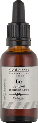Produktbild von Salerm Cosmetics Beard Oil, Bartöl, 30 ml, Feuchtigkeitsspendend, Weichmachend, Flasche, Vitamin E, 1 Stück(e)