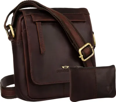 Produktbild von PTN 512E-OPU-6903 Braune Ledertasche