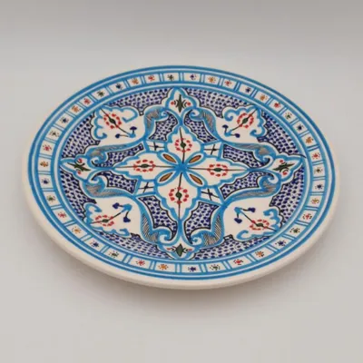 Immagine prodotto di Piatto da portata marocchino turchese - P 28 cm