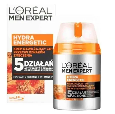 Obrázek produktu pro L'Oreal Paris Mužský Hydratační Krém s Energetickou Osvěžující Působností, 50ml