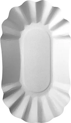 Image de 250 coupelles, carton "pure" ovale 9 cm x 16 cm x 3 cm blanc