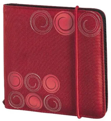 Productafbeelding van Nylon tas voor CD/DVD in rood