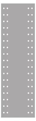 Produktbild von Neomounts KEYB-V100RACK Adapterplatte für Tastatur-/Mausablage, Silber, Stahl, 100 x 100,75 x 75 mm, 0 - 400 mm, 0 - 120 mm, 100 x 100 mm