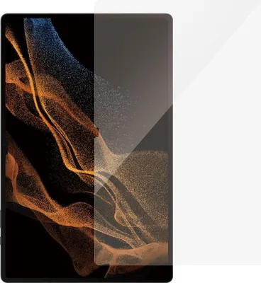 Zdjęcie produktu dla PanzerGlass ® Screen Protector Samsung Galaxy Tab S8 Ultra | S9 Ultra | Ultra-Wide Fit, Samsung, Samsung - Galaxy Tab S9 Ultra, Samsung - Galaxy Tab S8 Ultra, Aplikacja na sucho, Odporny na zadrapania, Odporny na wstrząsy, Przeciwbakteryjny, Przezroczysty, 1 szt.