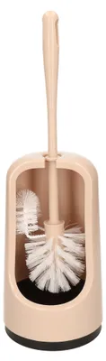 Produktbild von Buemag Toilettenburste - mit Halter und Kantenreiniger - beige - 41 cm