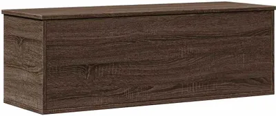 Obrázek produktu pro vidaXL Truhla hnědý dubový vzhled 102x35x35 cm materiál na bázi dřeva