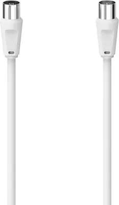 Immagine prodotto di Hama 00305052, 5 m, coassiale, coassiale, bianco