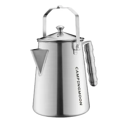 Zdjęcie produktu dla Czajnik do mleka ze stali nierdzewnej Czajnik o dużej pojemności Czajnik kempingowy Czajniczek piknikowy 1,5 l Czajnik do kawy Przenośne akcesoria do gotowania wody na zewnątrz