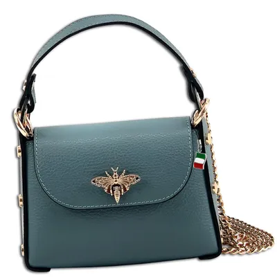 Imagen del producto de Bolso azul Firenze, de cuero, modelo OTF817M