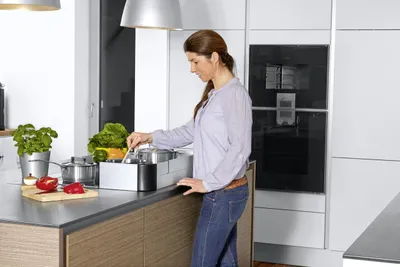 Produktbild von reer Herdschutz Premium XL silber-schwarz 57 - 90 cm