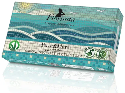 Produktbild von Florinda Pflanzenseife Terra & Mare : 100 g Größe: 100 g